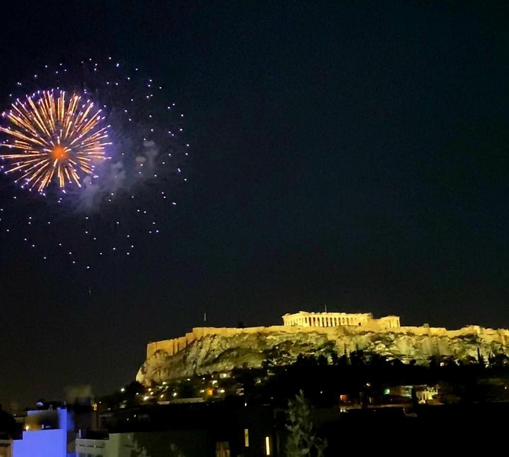 V&V Acropolis View Apartment Atena Exterior foto