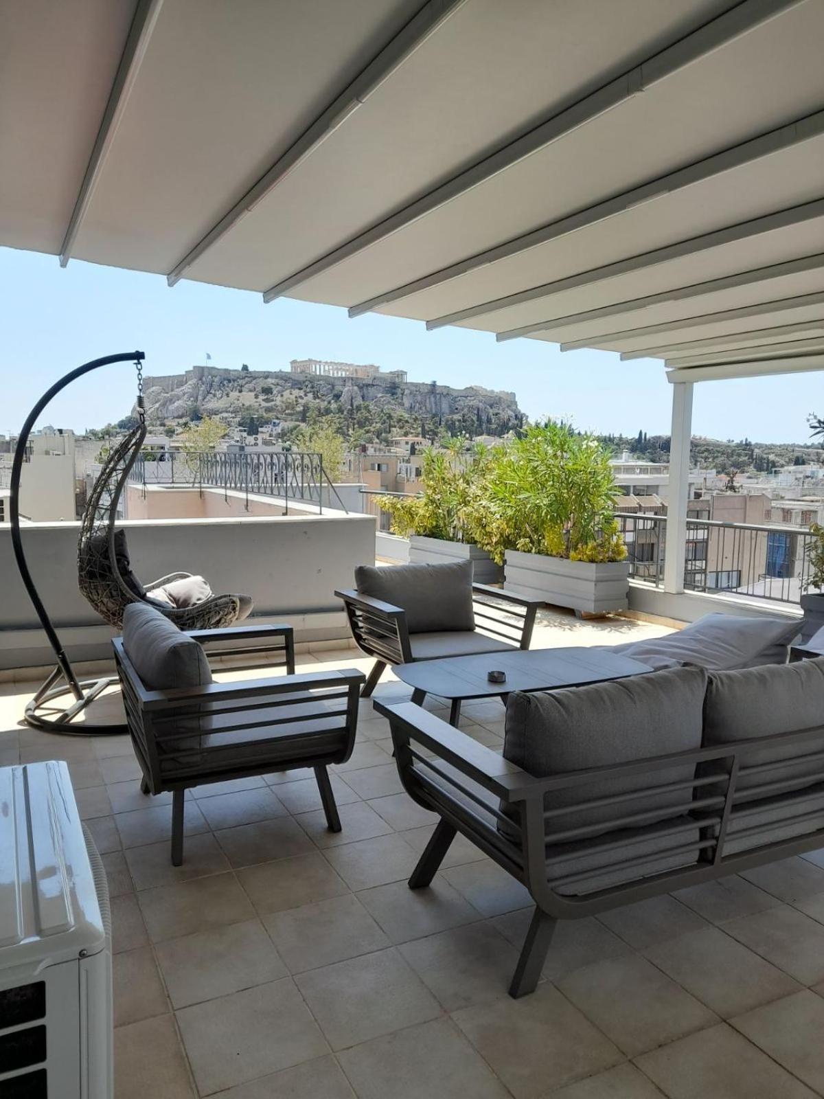 V&V Acropolis View Apartment Atena Exterior foto