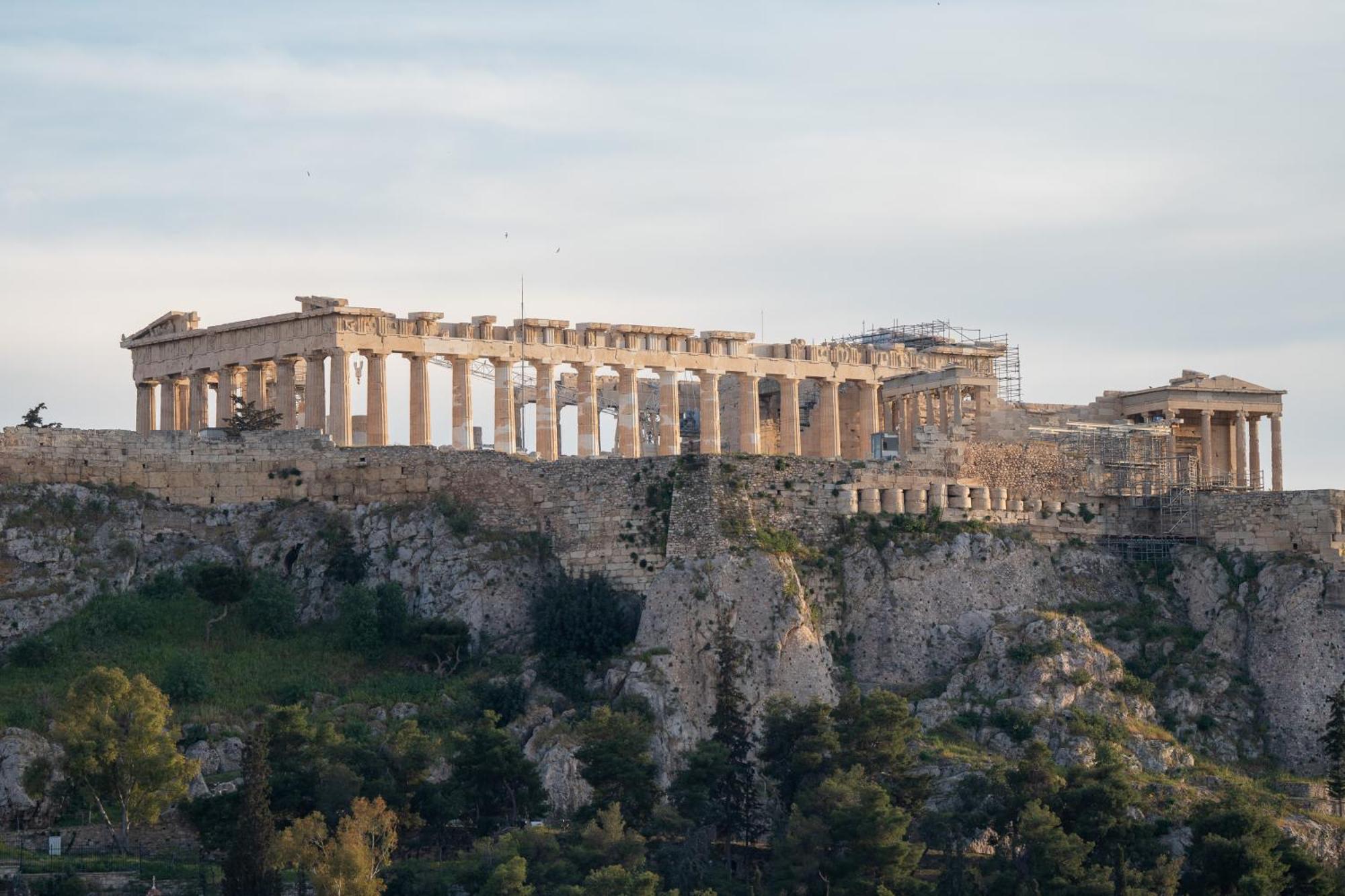 V&V Acropolis View Apartment Atena Exterior foto